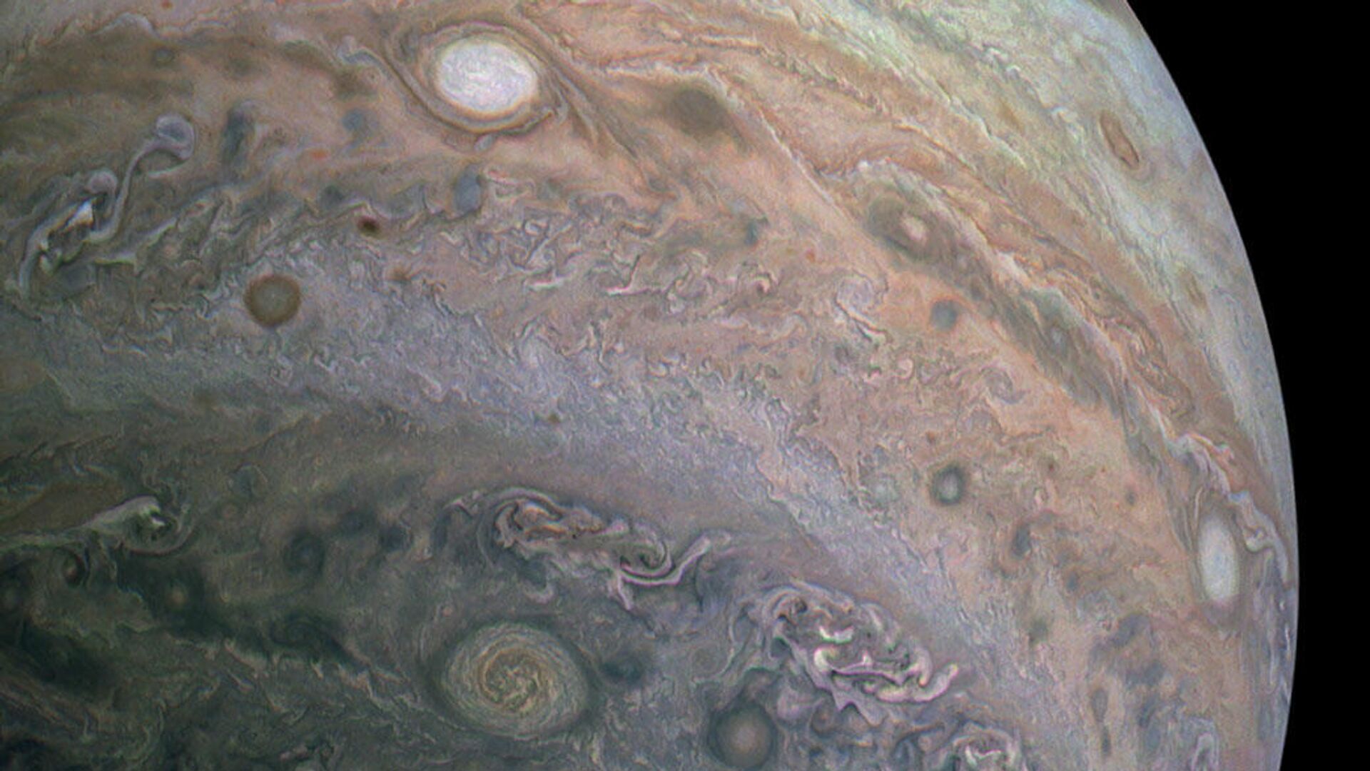 Южное полушарие Юпитера