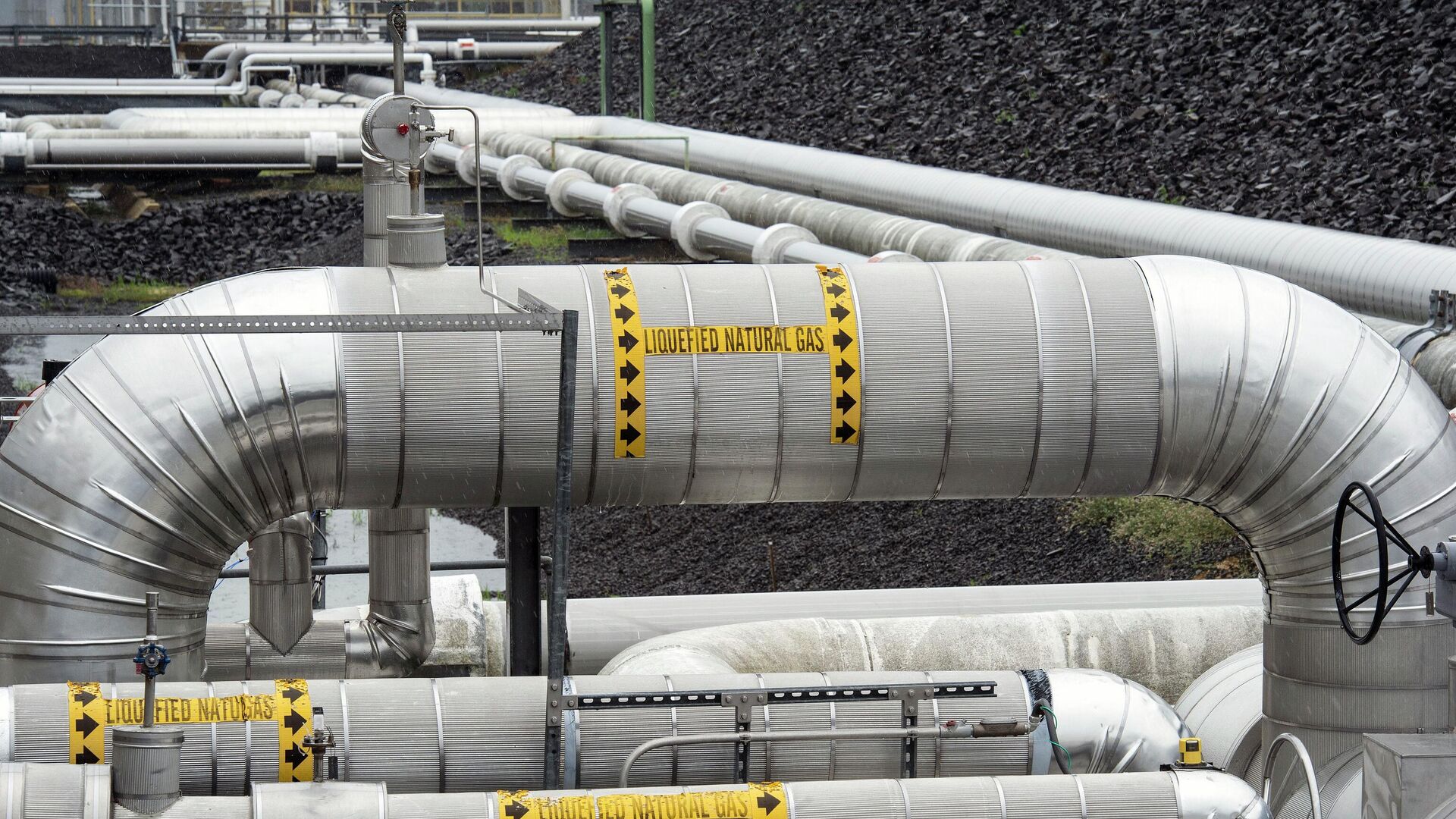 Терминал сжиженного природного газа в Мэриленде, США