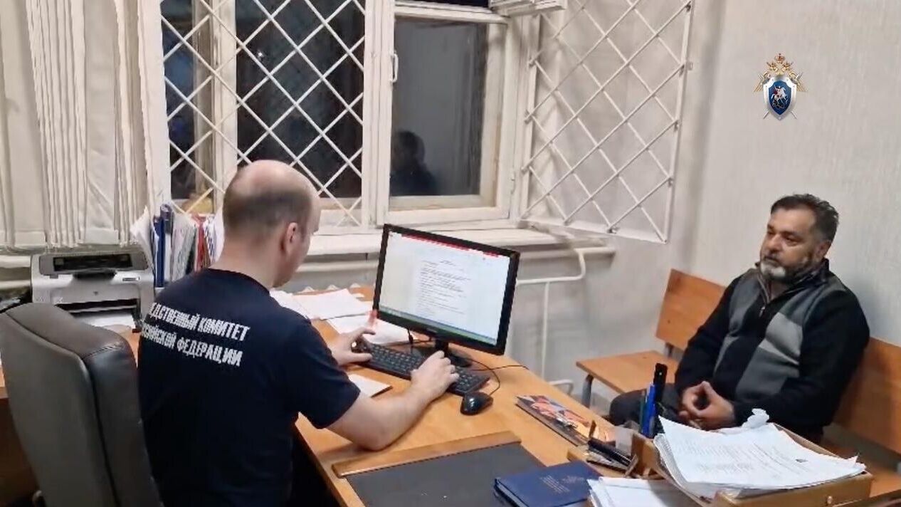 Допрос подозреваемого в стрельбе в Коркино