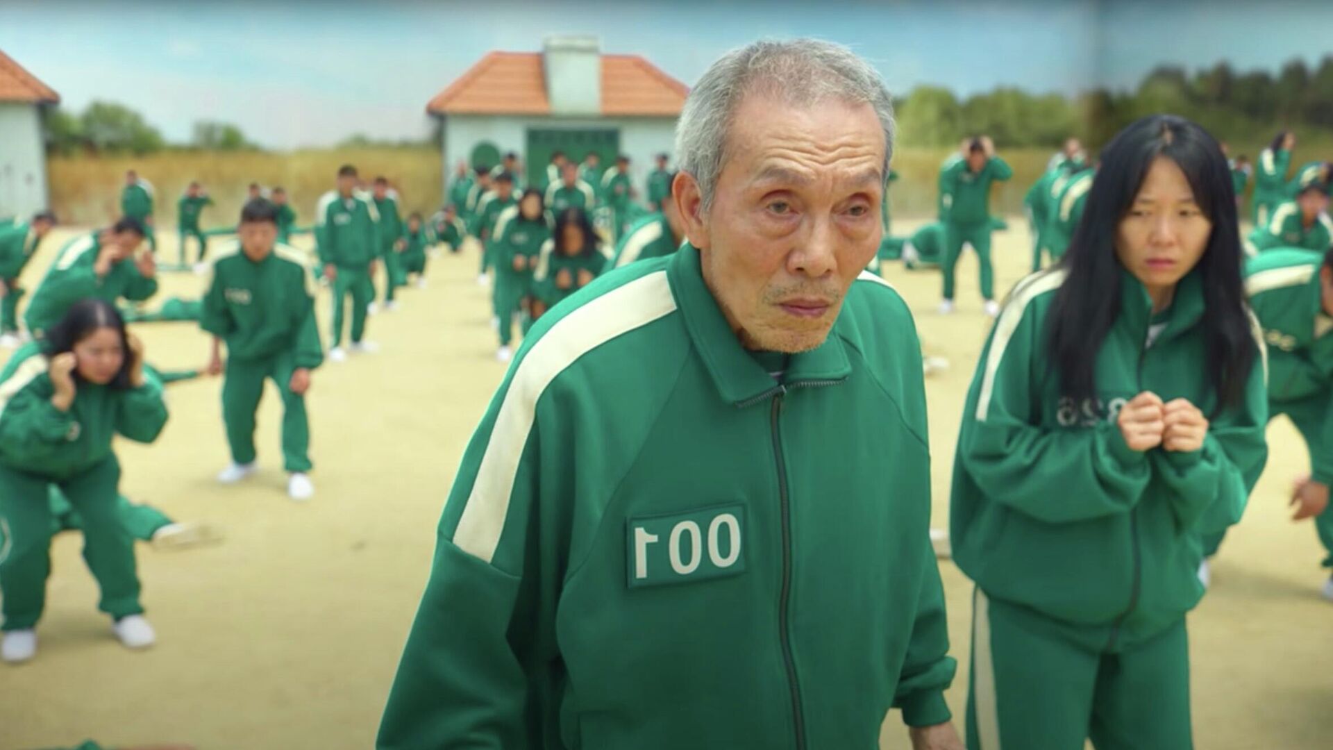 Кадр из сериала «Игра кальмаров»