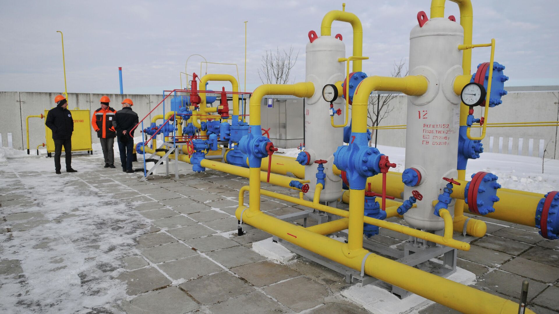 Нежуховская газораспределительная станция в Стрыйском районе Львовской области