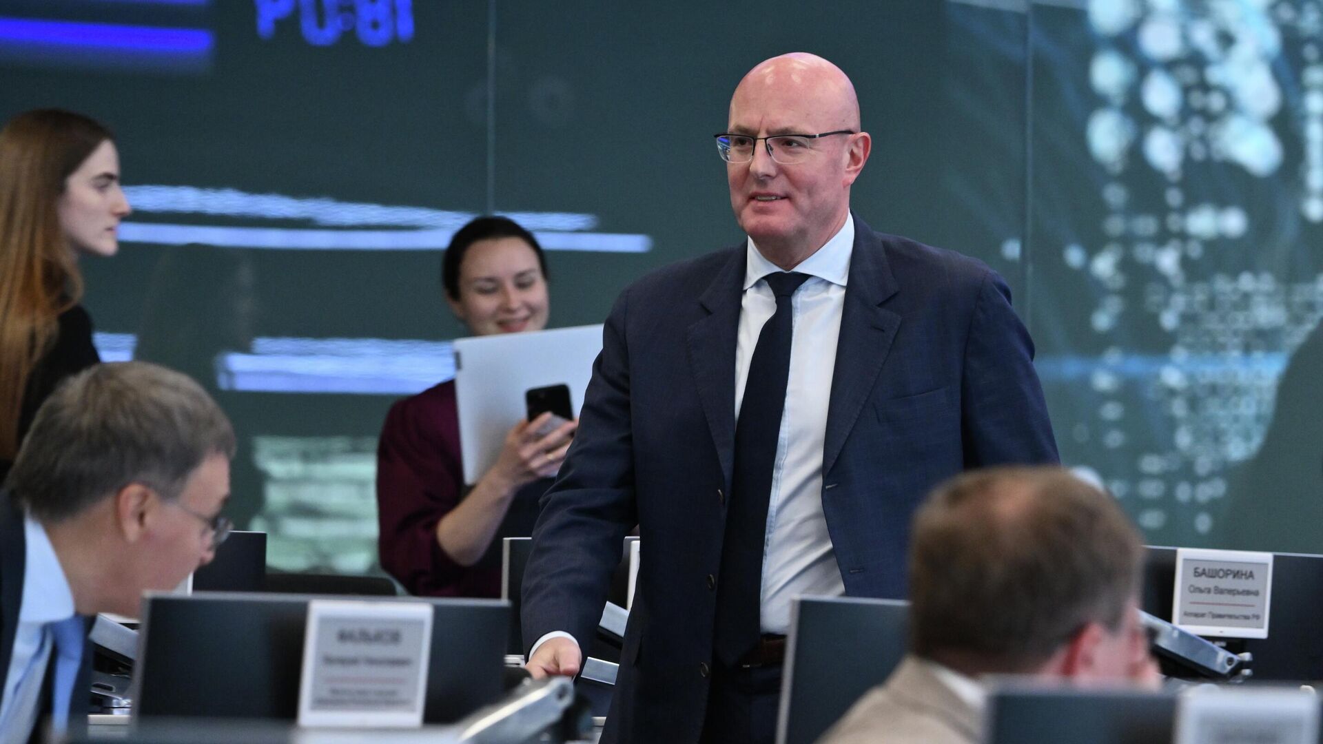 Заместитель председателя правительства РФ Дмитрий Чернышенко на заседании Комиссии по научно-технологическому развитию