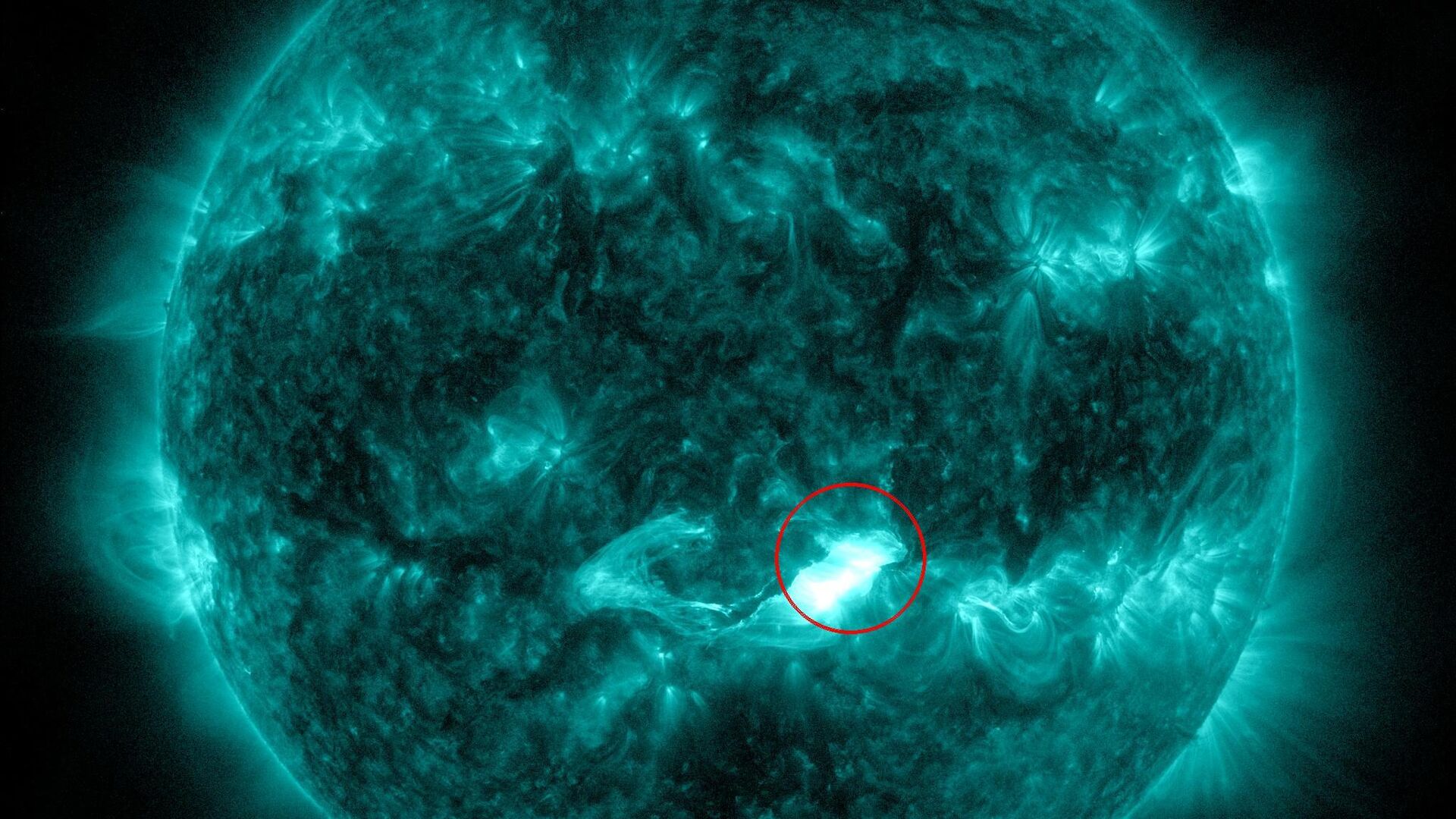 Вспышка на Солнце