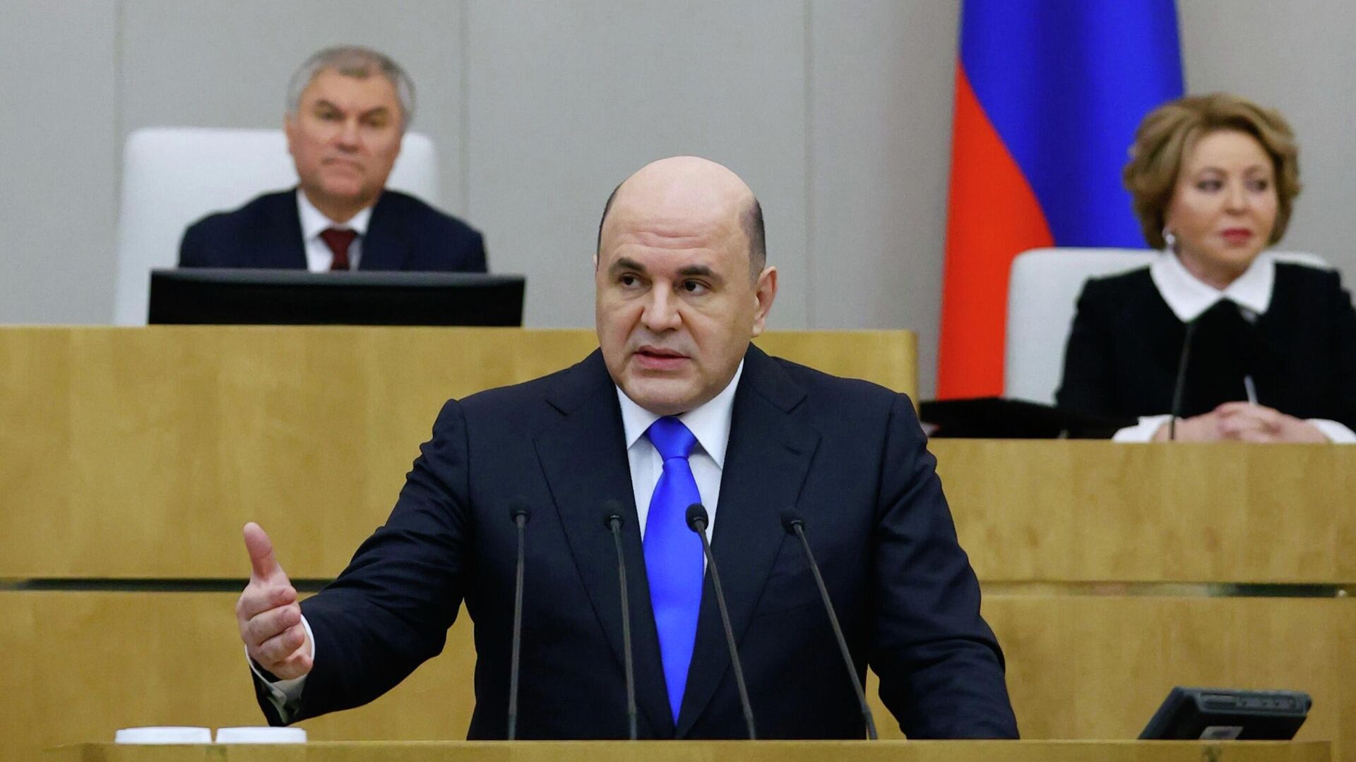 Председатель правительства РФ Михаил Мишустин