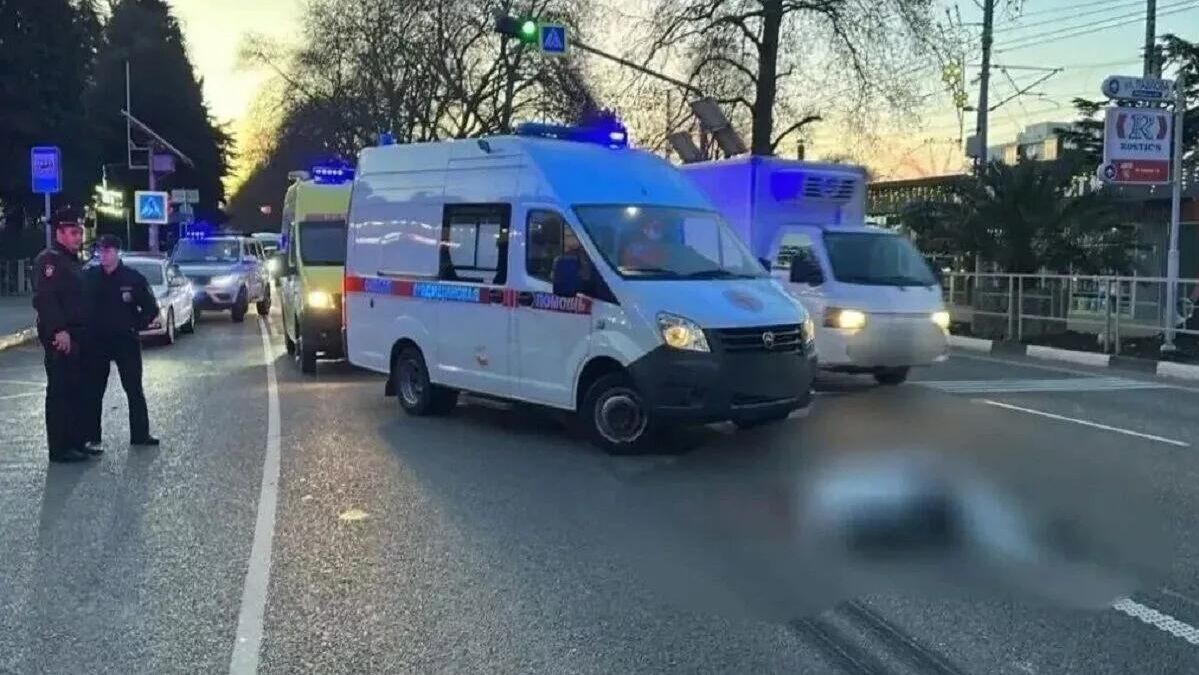 На месте ДТП в Сочи. 19 декабря 2025