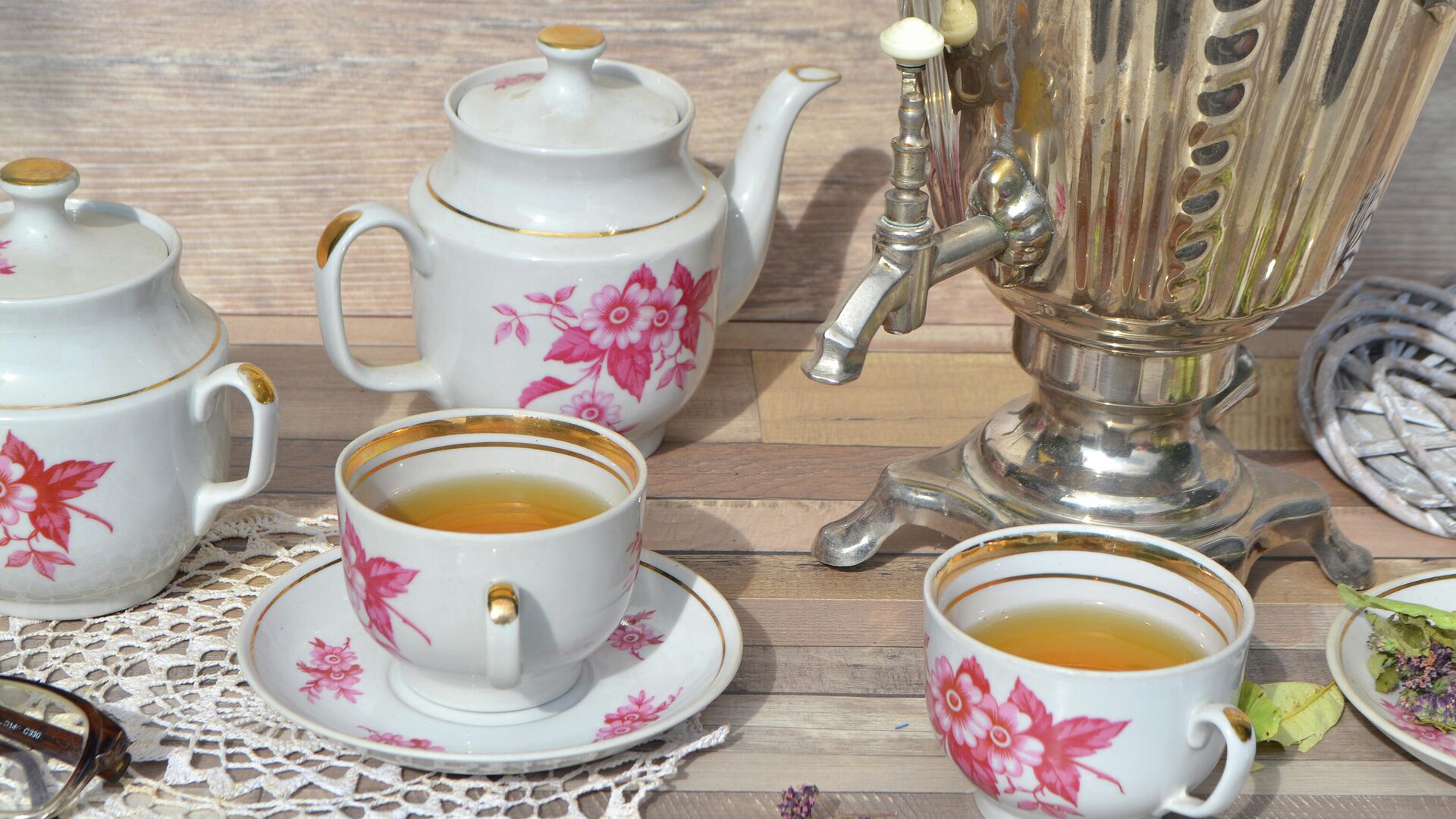 Чаепитие в русском стиле