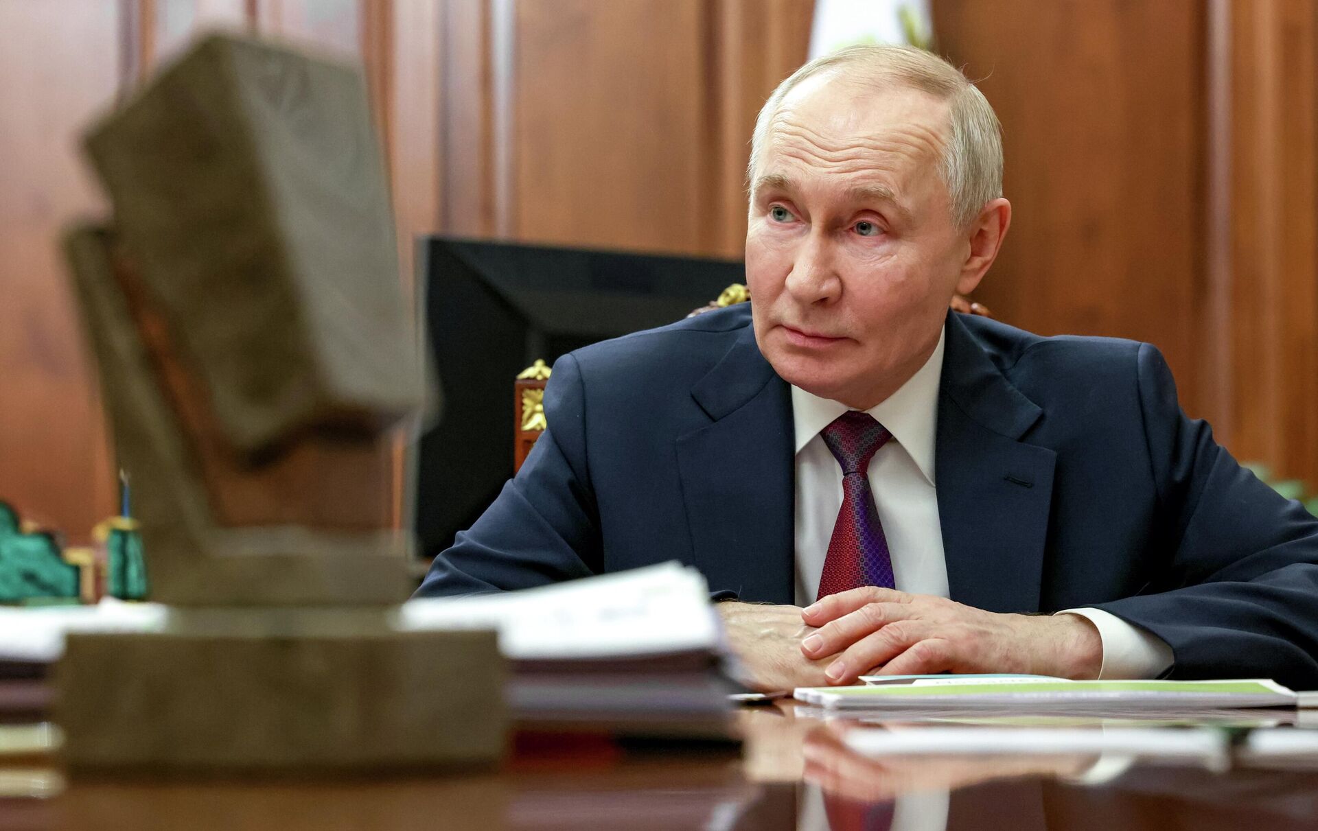 Президент Владимир Путин встретился с руководителем Сириуса Еленой Шмелевой