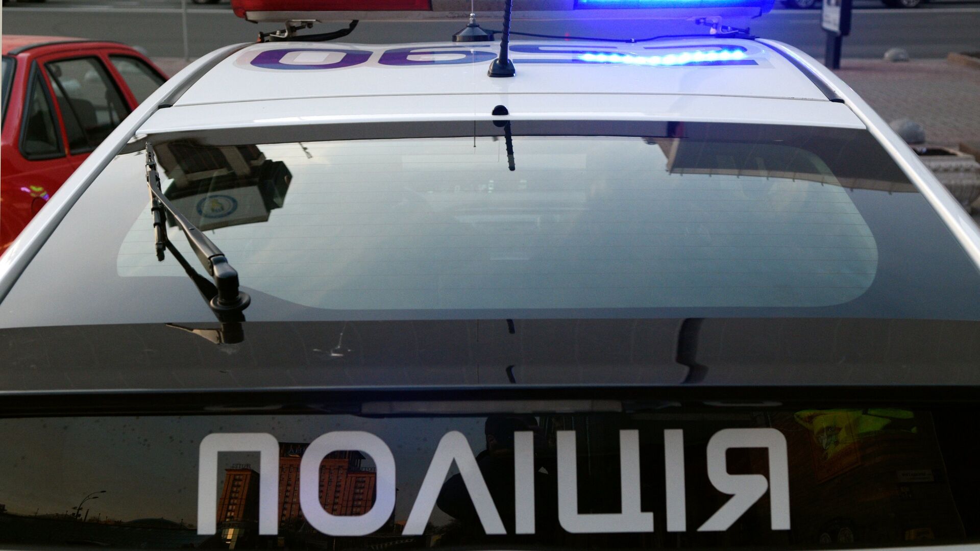 Автомобиль полиции в Киеве
