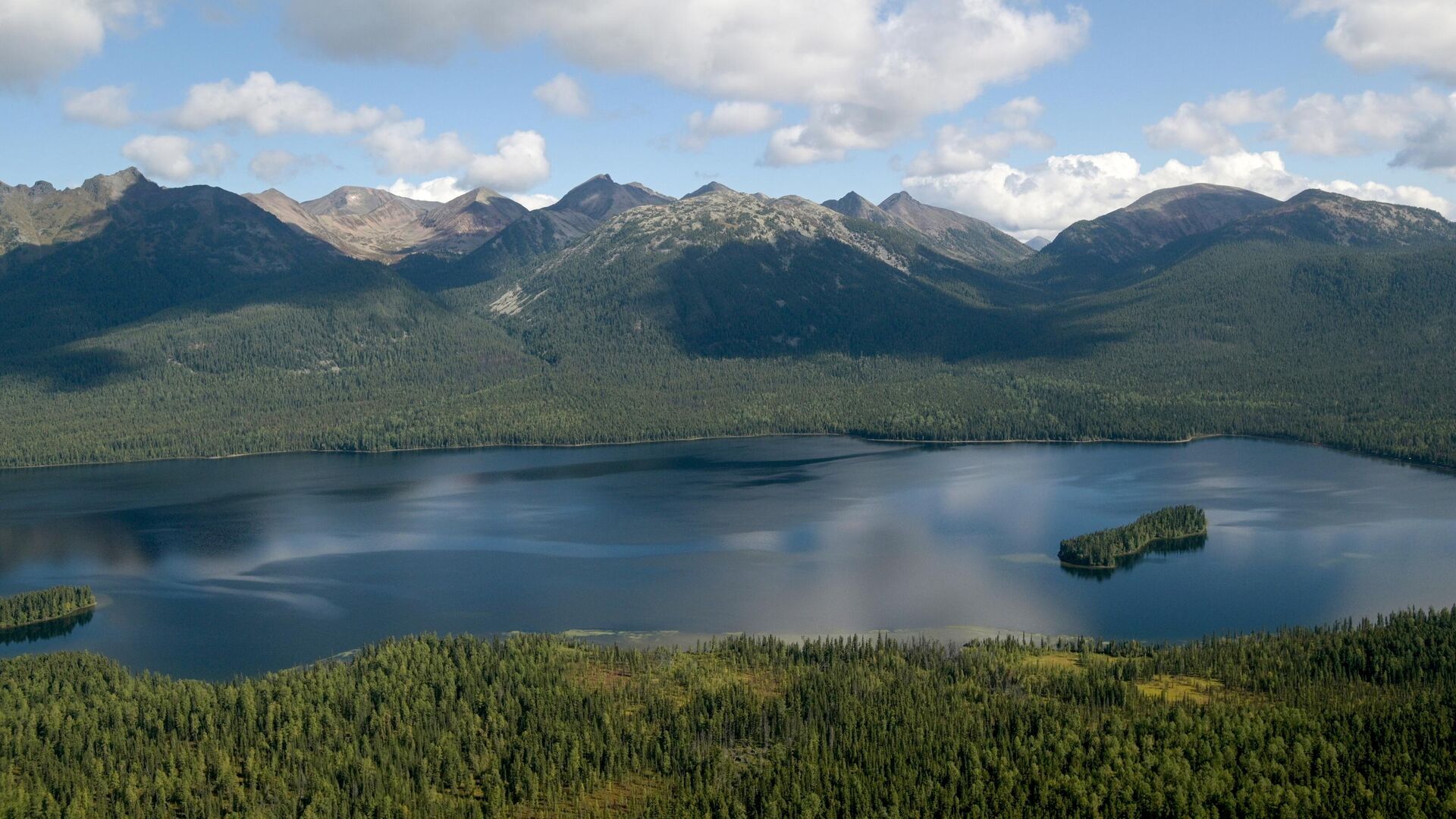 Озеро в Сибири