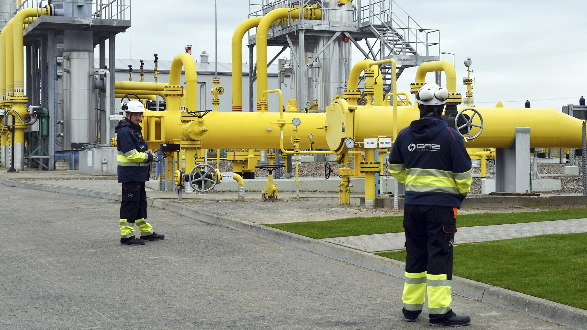 Газовая станция в Польше