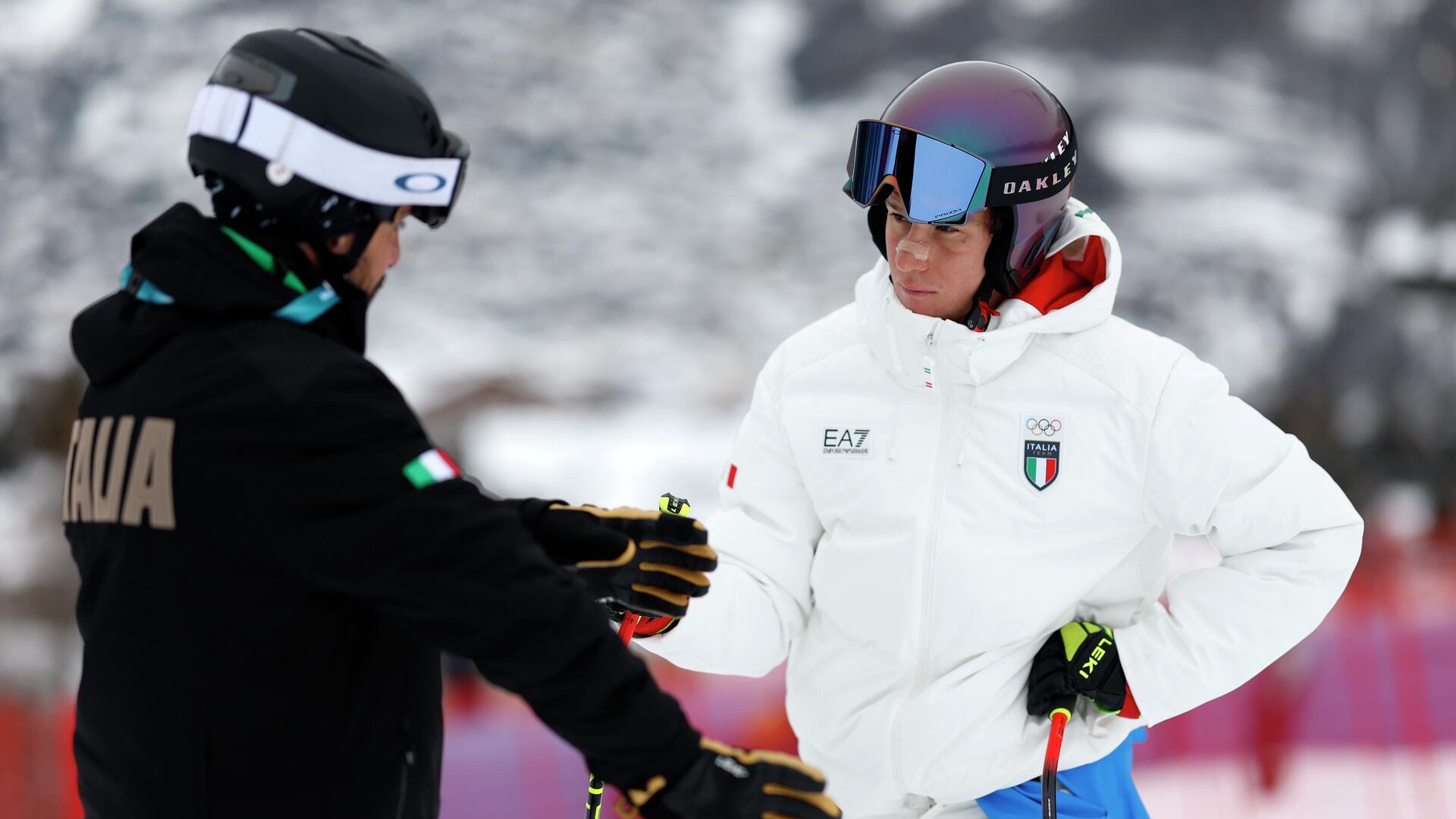 Итальянский горнолыжник Джованни Францони