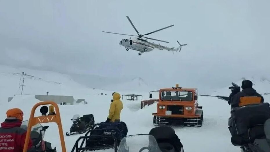 Поиски туристов на Камчатке