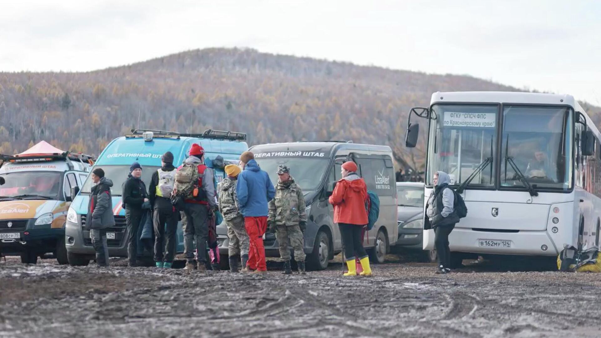 Поиск пропавшей в турпоходе семьи Усольцевых из Красноярска