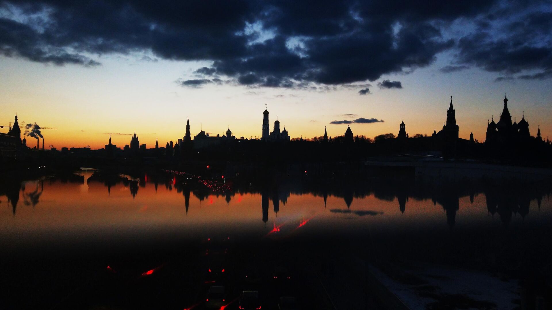 Ночная Москва