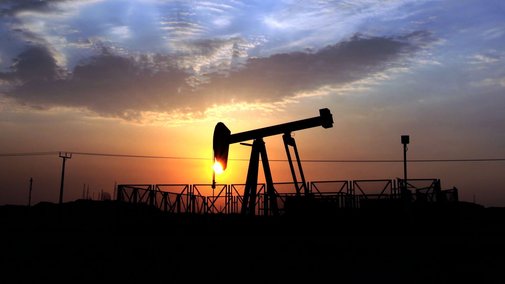 Нефтяной станок-качалка