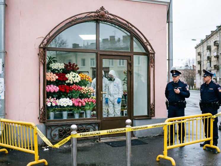 Россиянин зарезал бросившую его девушку в цветочном магазине