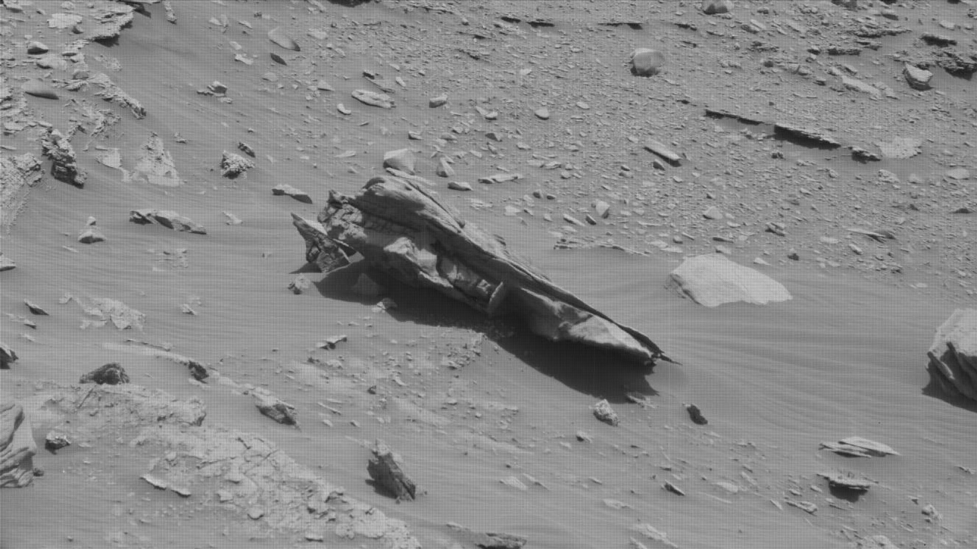 Cнимок камеры марсохода NASA Curiosity