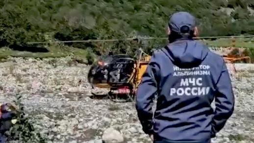 В Кабардино-Балкарии эвакуировали тело туриста, погибшего в горах