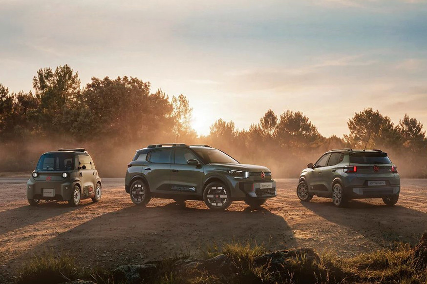 У европейских Citroën C3, C3 Aircross и Ami появились версии Outdoor