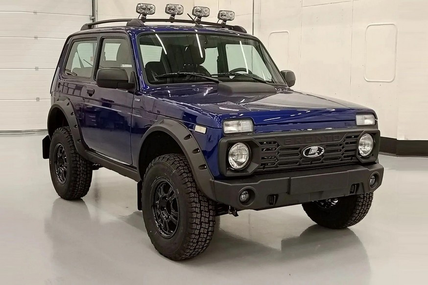 Обновлённый внедорожник Lada Niva Bronto: производство началось