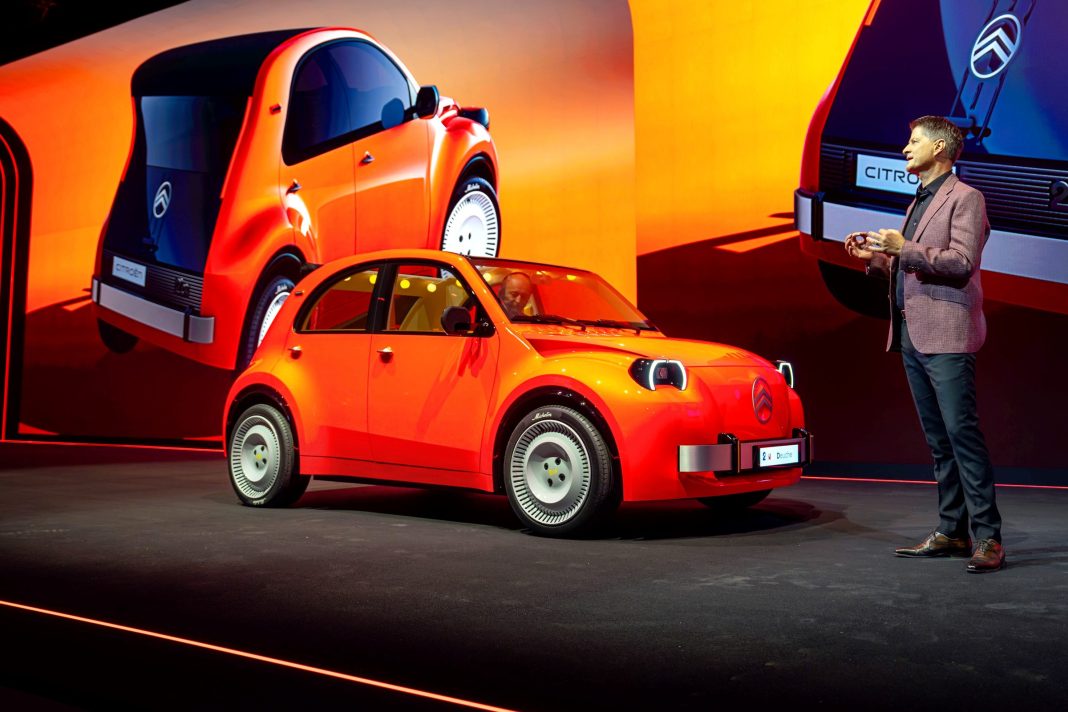 Новый Citroen 2CV дебютировал в виде концепта, серийный появится в 2028 году