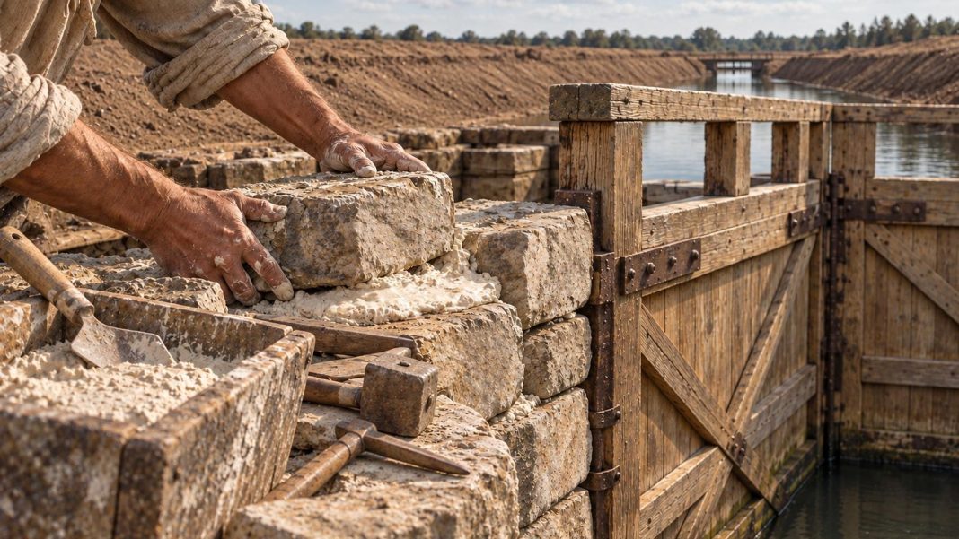 Ученые разгадали «тайну» камней из канала Петра Великого
