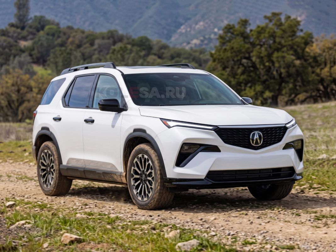 Новый приключенческий кроссовер Acura: первые изображения